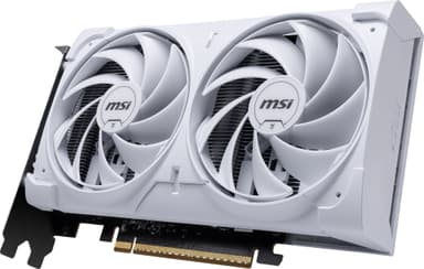 MSI Nvidia GeForce RTX 5060 VENTUS 2X OC 8GB grafikkort (hvit)