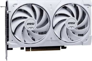 MSI Nvidia GeForce RTX 5060 VENTUS 2X OC 8GB grafikkort (hvit)