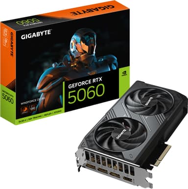 Gigabyte GeForce RTX 5060 WINDFORCE OC 8G grafikkort