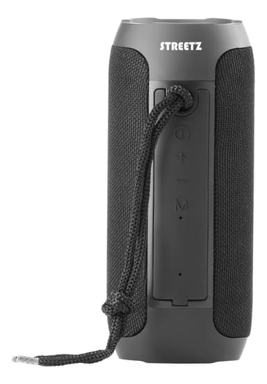 Streetz S250 Bluetooth-høyttaler 2x5W, AUX, micro SD-spor, svart