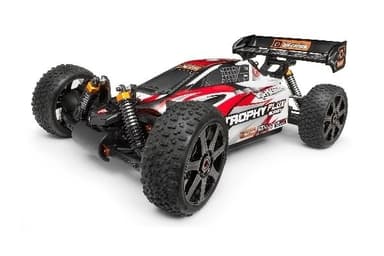 Trimmet og lakkert Trophy Buggy Flux RTR-karosseri