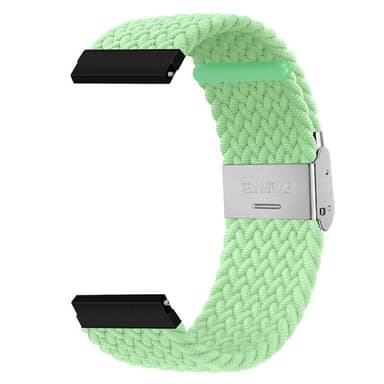 Flettet elastisk klokkereim Garmin Forerunner 570 (47mm) - pistachio