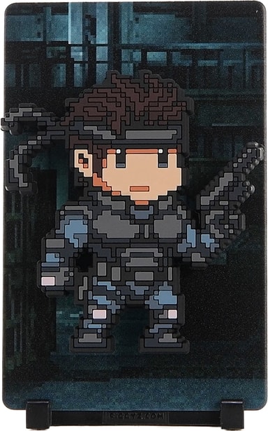 First 4 Figures pixel-art magnetisk actionfigur (Solid Snake) - Elkjøp