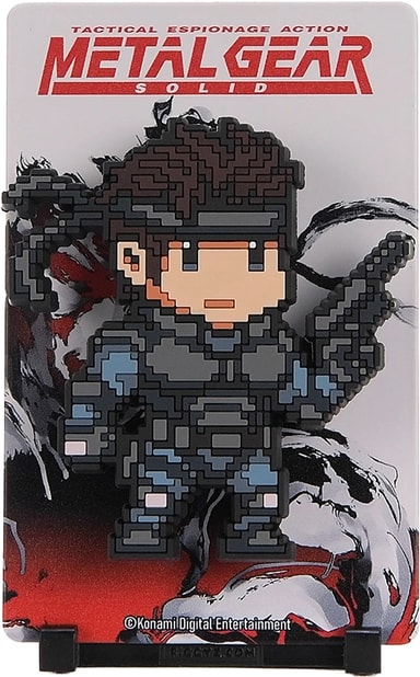 First 4 Figures pixel-art magnetisk actionfigur (Solid Snake) - Elkjøp