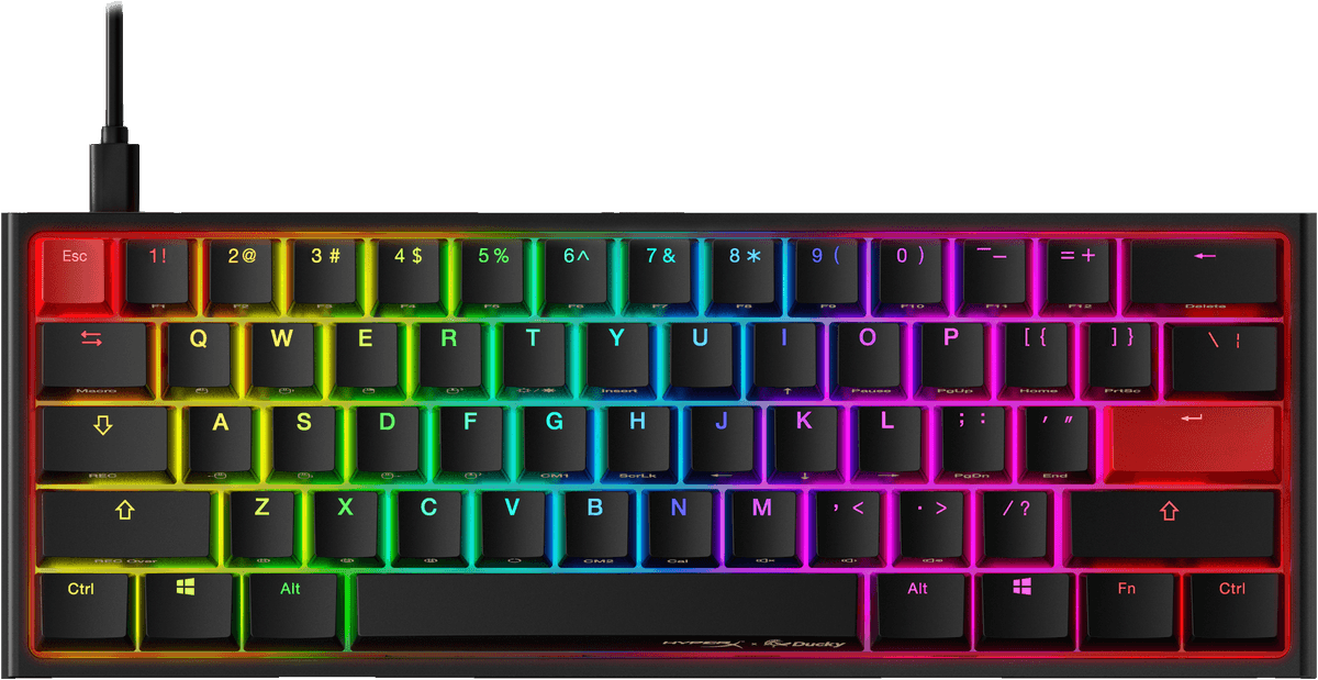 Hyperx X Ducky One 2 Mini Gamingtastatur Mus Og Tastatur Elkjop