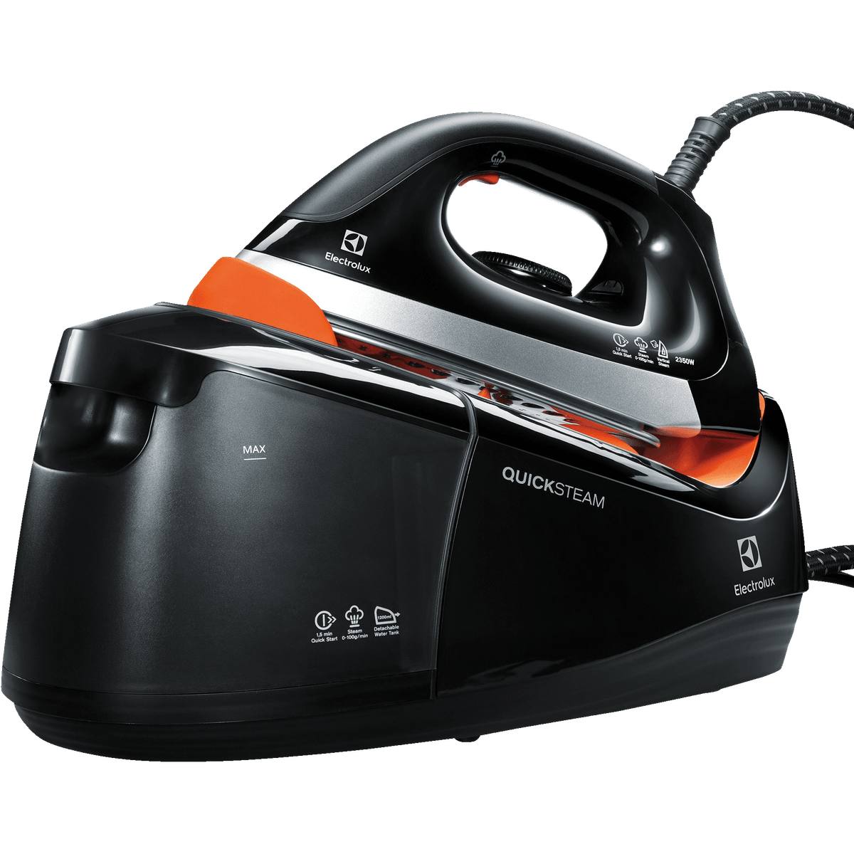 Strykejern med dampgenerator