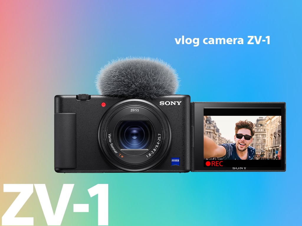 Produktfoto av ZV-1 vloggekamera