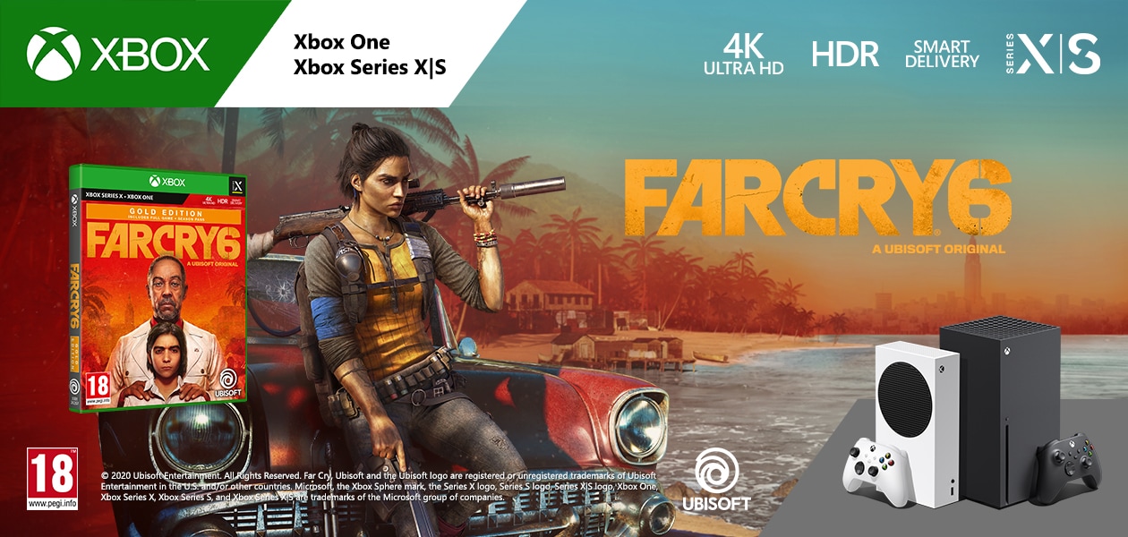 Ubisoft Far Cry 6 banner på norsk