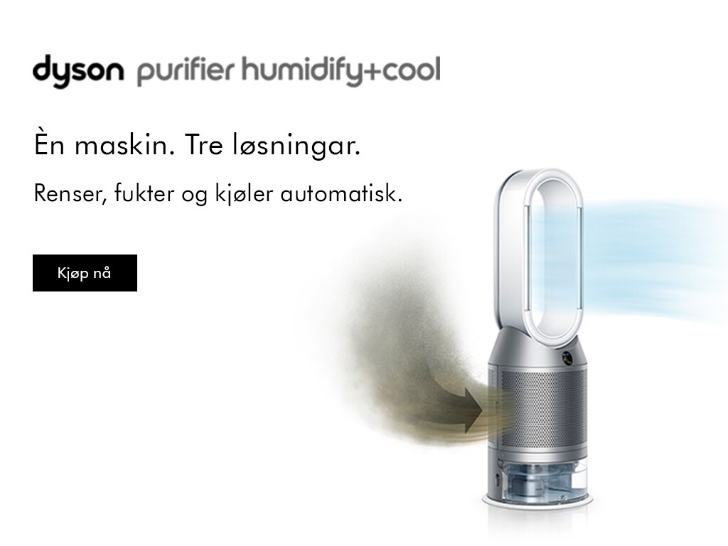 Dyson purifier humidify+cool - renser, fukter og kjøler automatisk