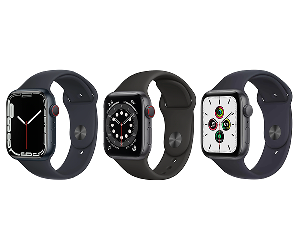 Tre Apple Watch