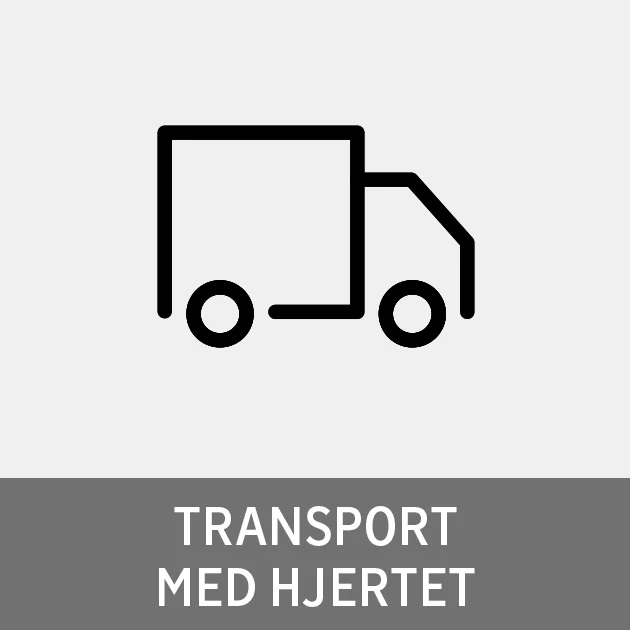 Transport med hjertet logo