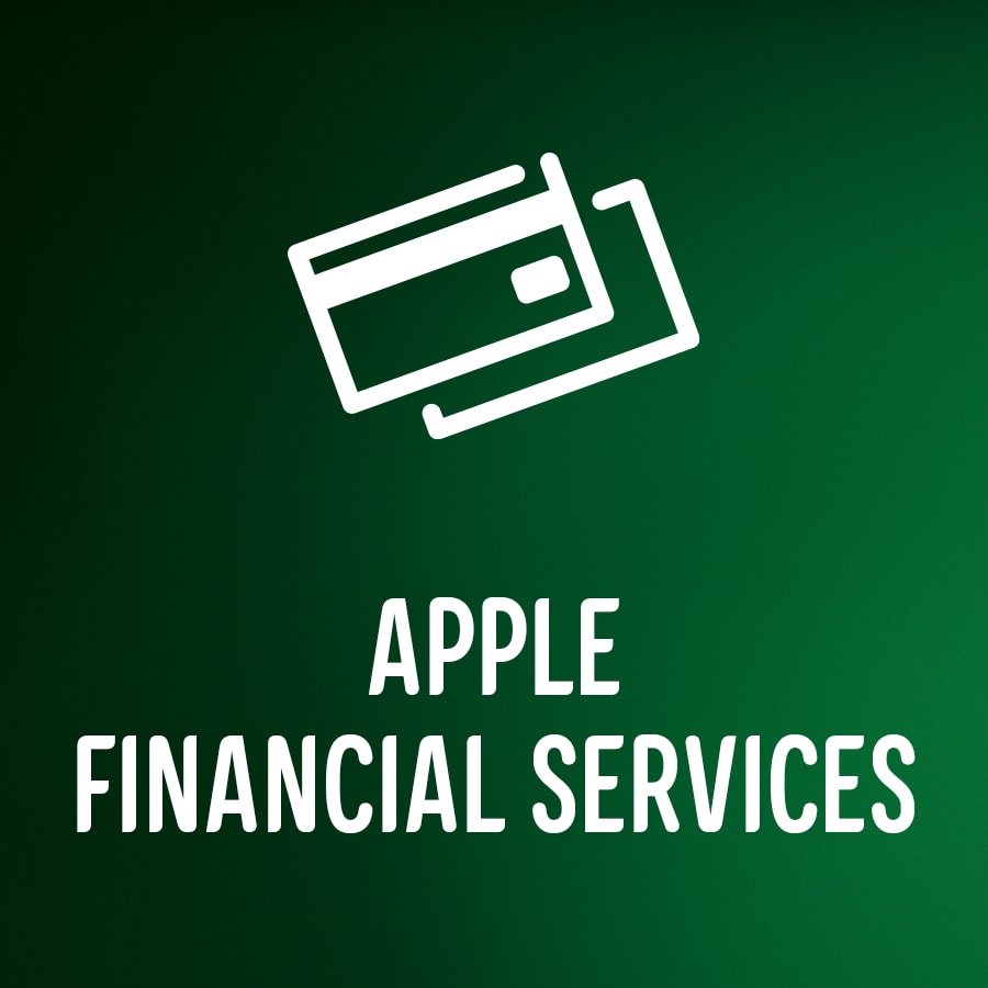 Apple Financial Services og kredittkort som logo