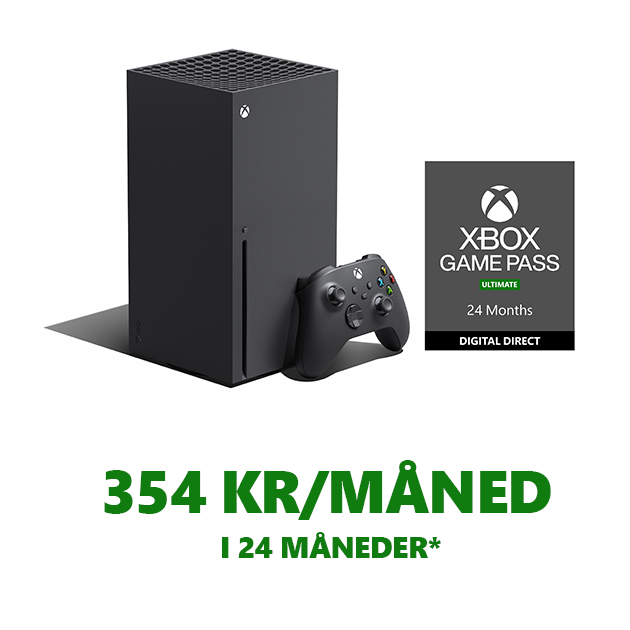 XBOX series X Game Pass med norsk tekst