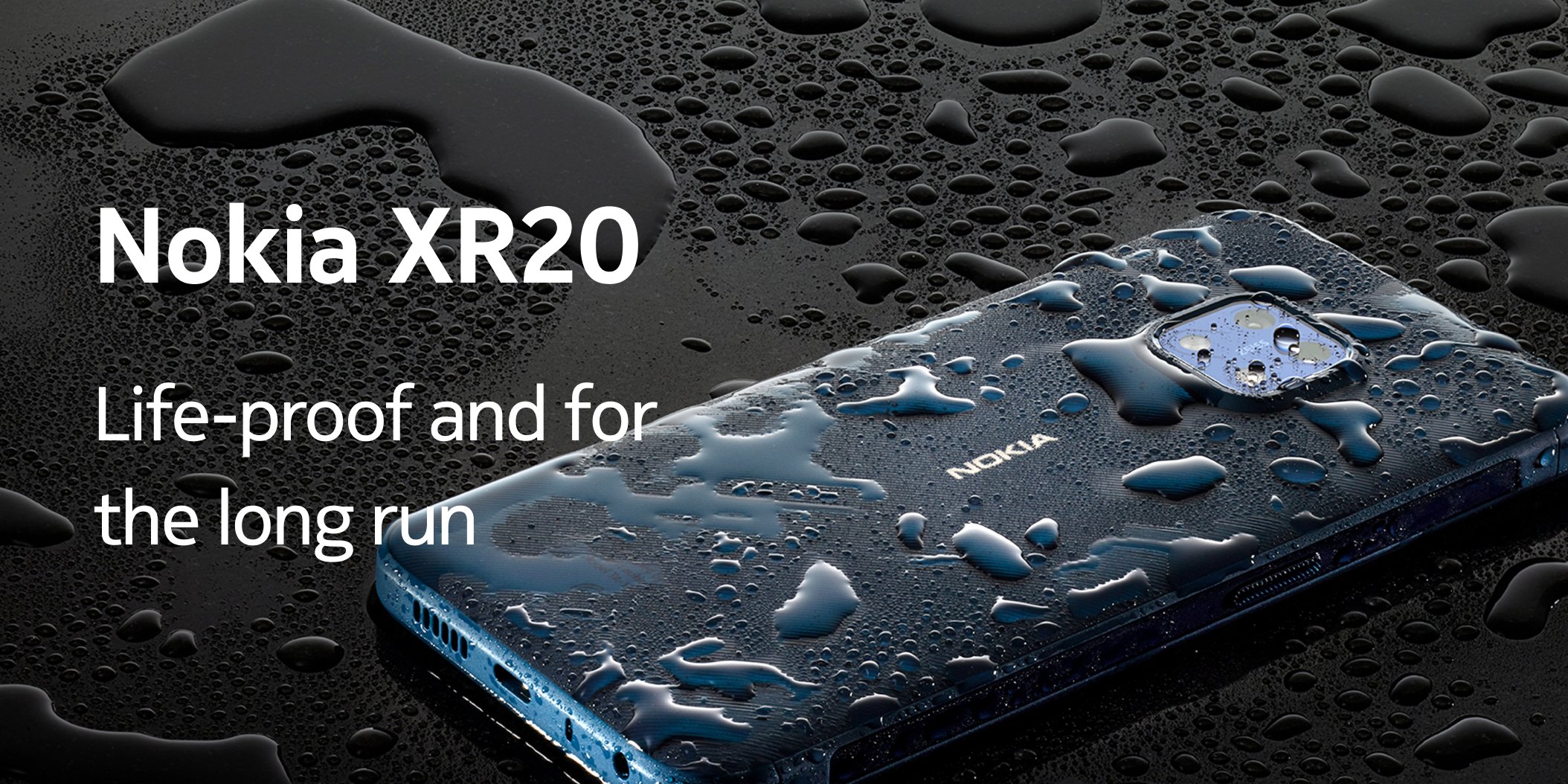 våt Nokia XR20