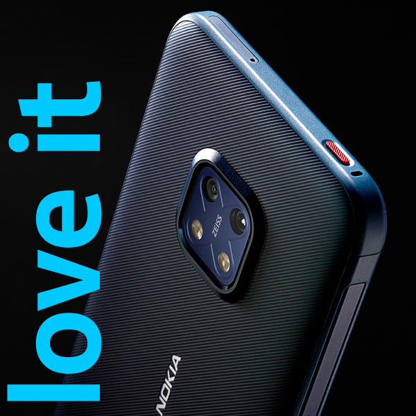 love it-tekst og Nokia XR20