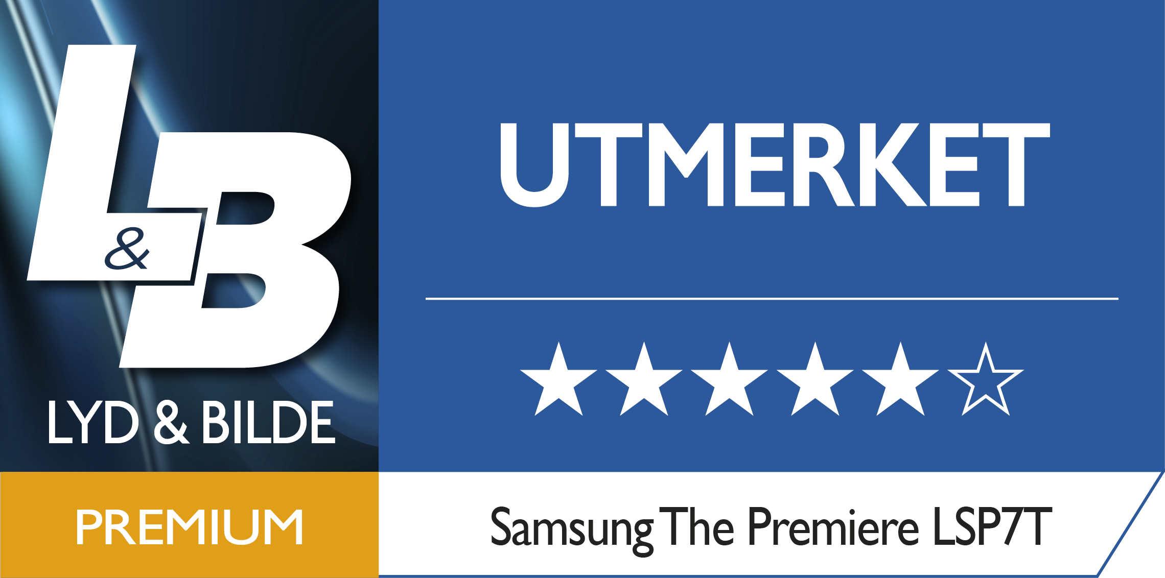 Logo fra L&B for Samsung The Premiere LSP7T