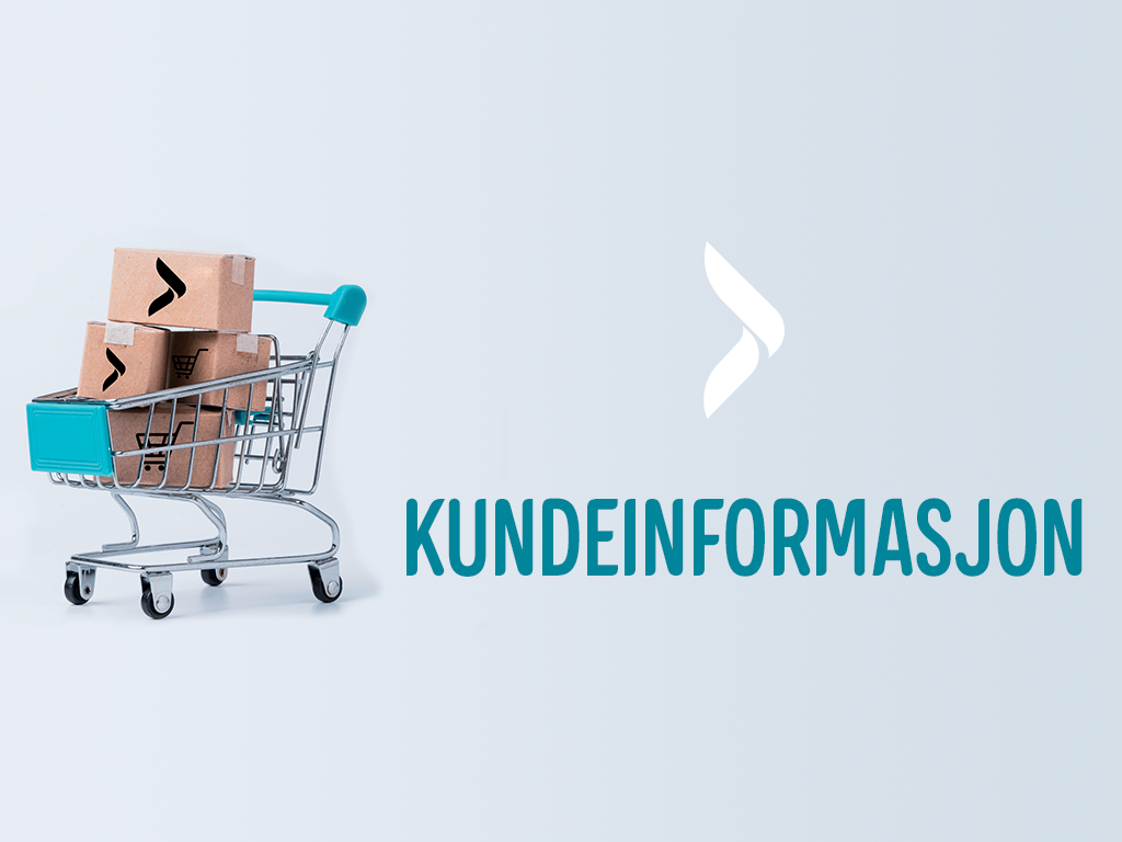 Bilde kundeinformasjon med Marketplace handlevogn