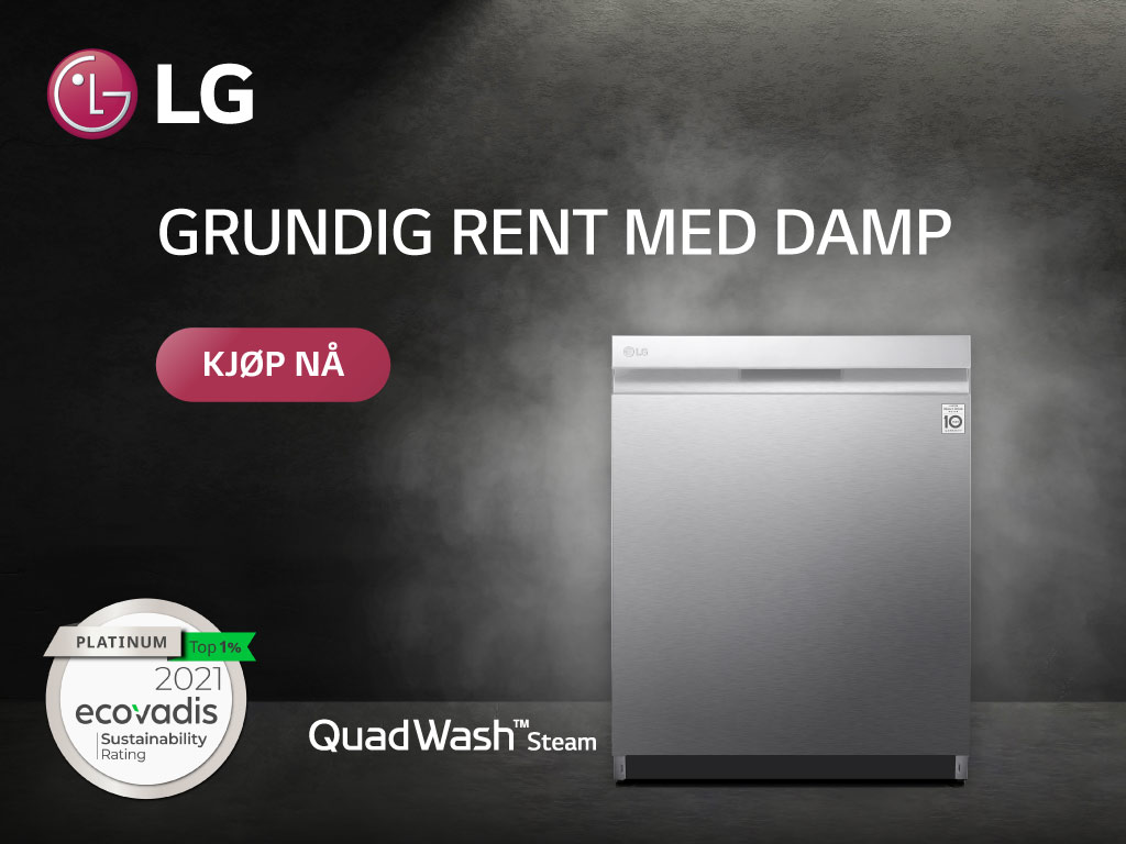 LG QuadWash Steam dishwasher
