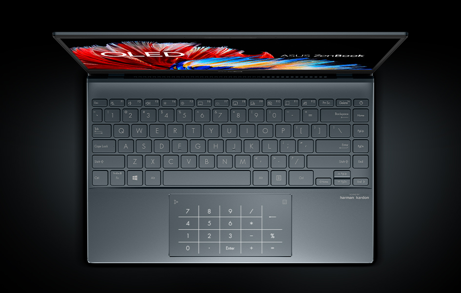 Keyboard on a Zenbook 13