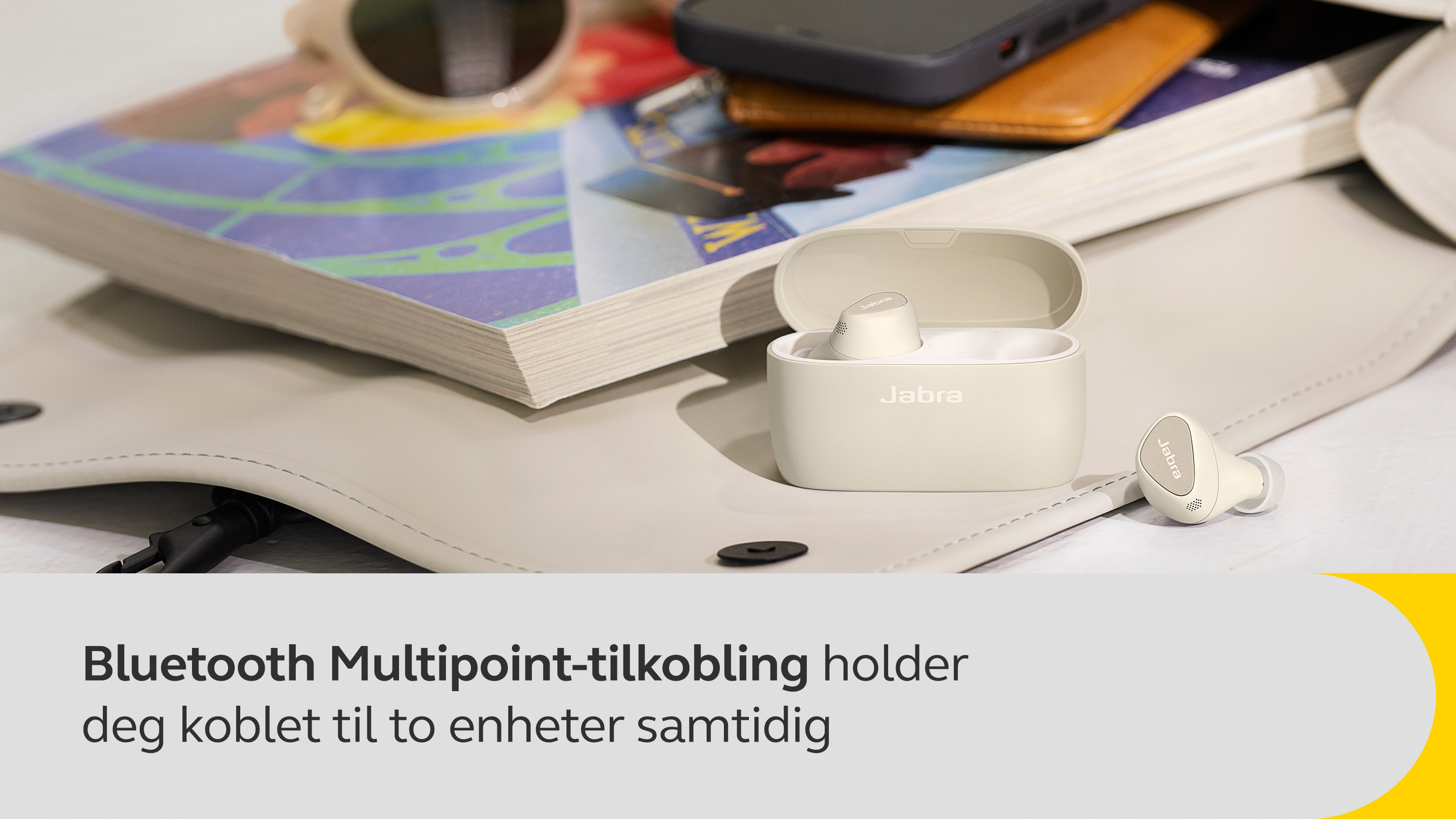 Bluetooth Multipoint-tilkobling holder deg koble til 2 enheter samtidig