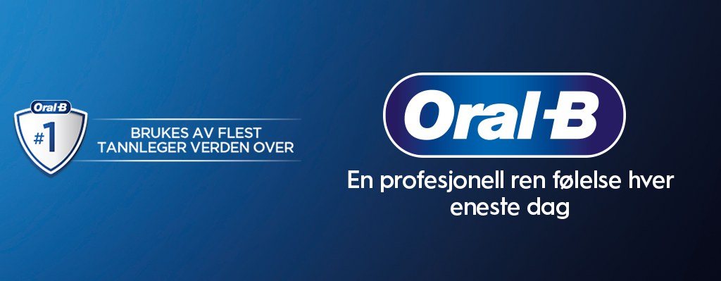 Oral B - profesjonell rengjøring hver dag