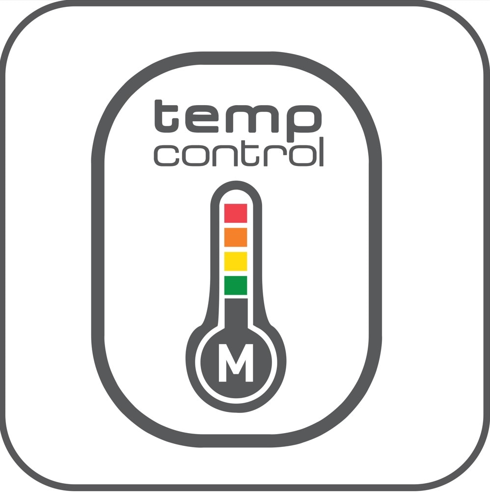 OBH Nordica OptiGrill+ temperature kontroll-ikon