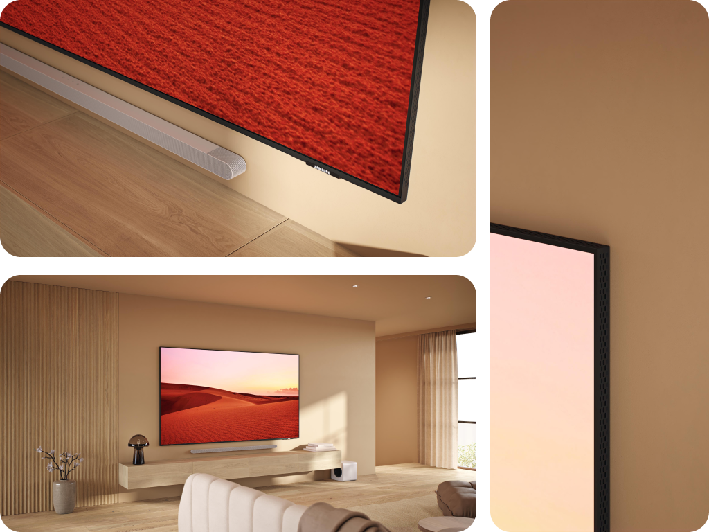Samsung QNED Q800C TV bildecollage