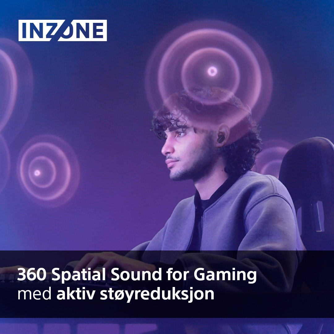 Sony INZONE Buds - 360 Spatial Sound banner