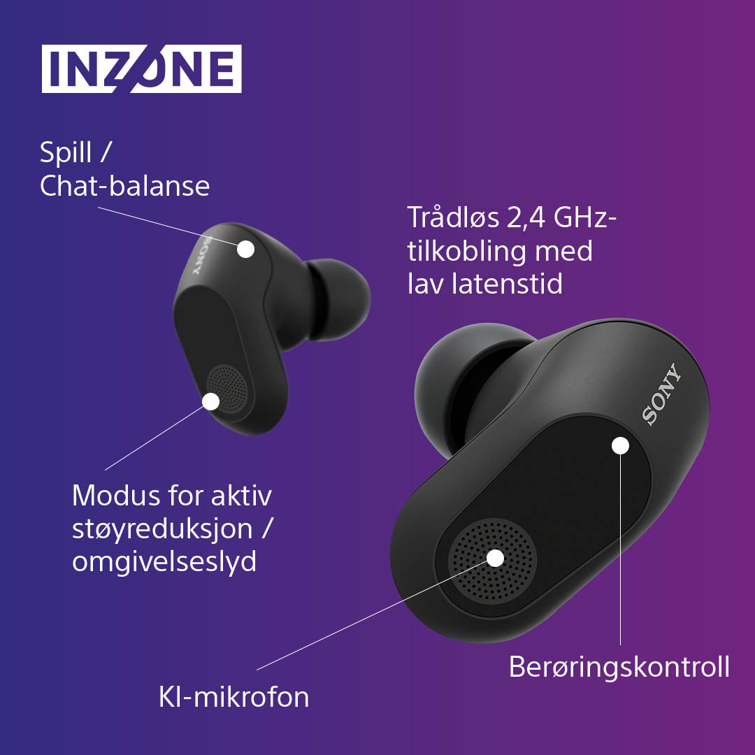 Sony INZONE Buds - Specs