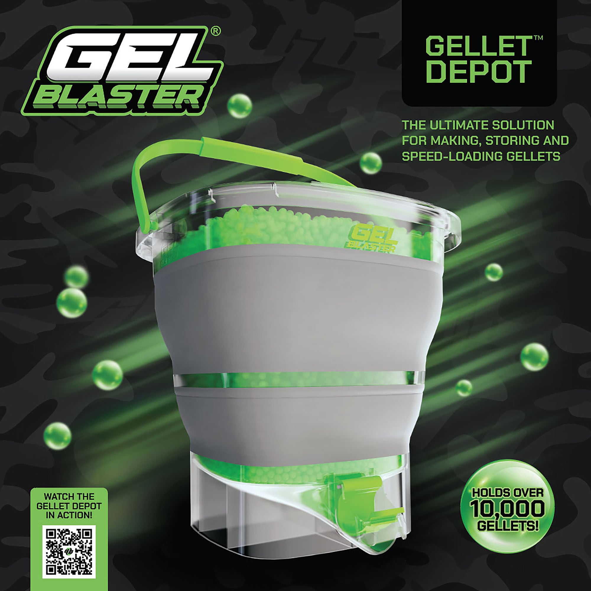 Gel Blaster Gellet Depot Clear-pakken