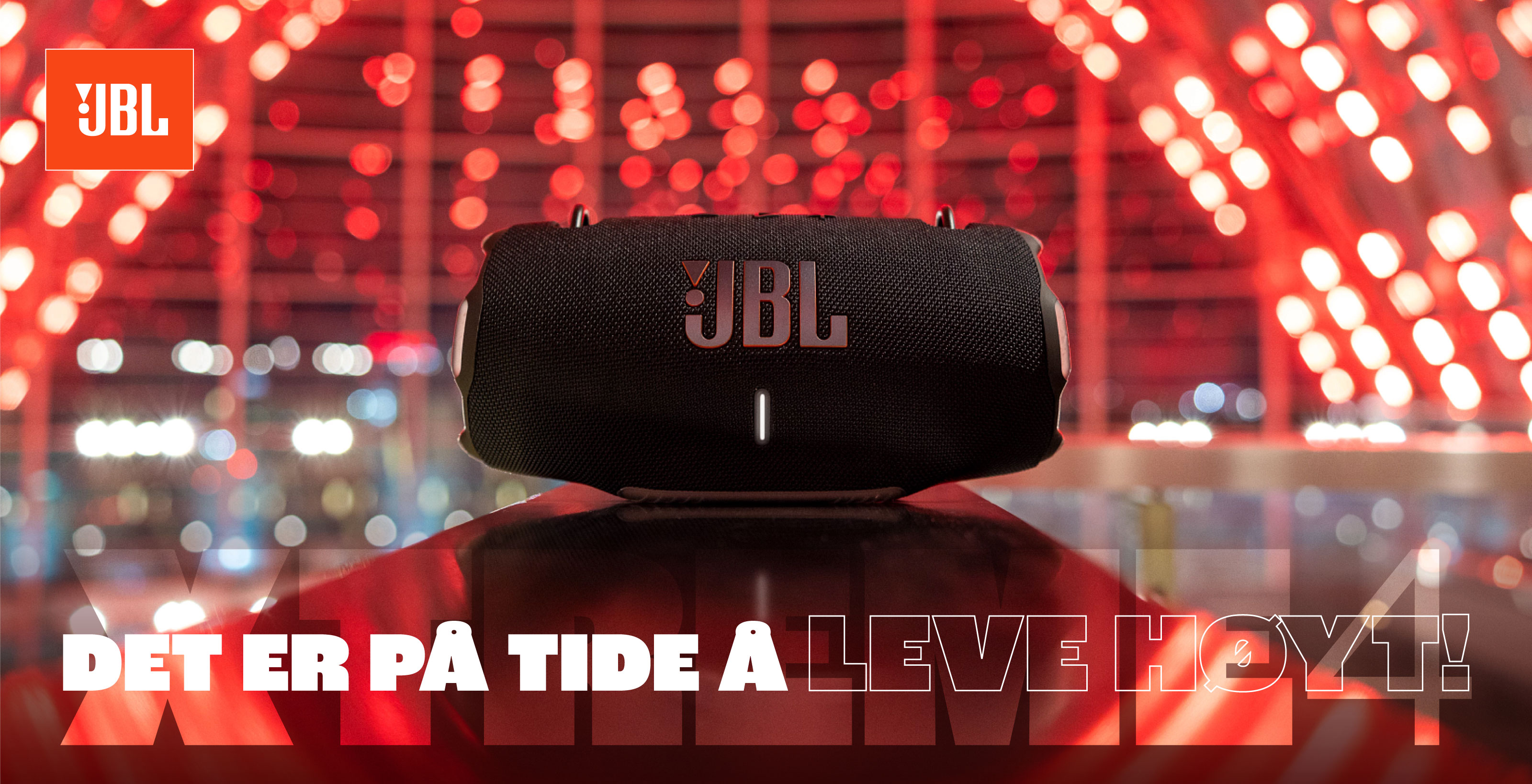 JBL Xtreme 4 bærbar høyttaler (blå) - Elkjøp | Elkjøp