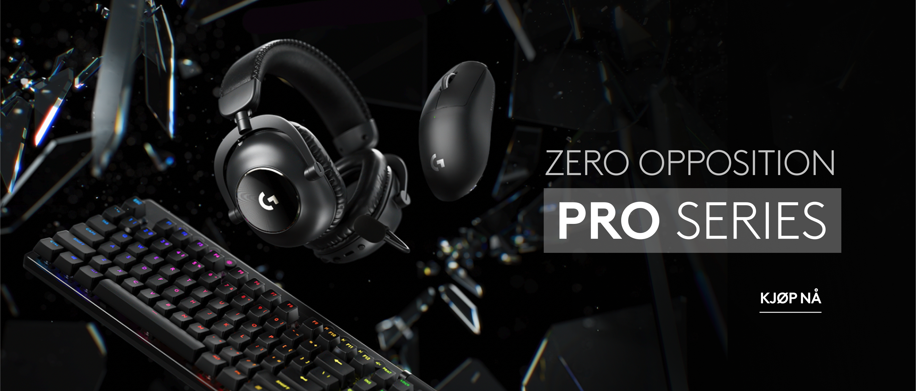 Logitech G PRO Series gaming accessories