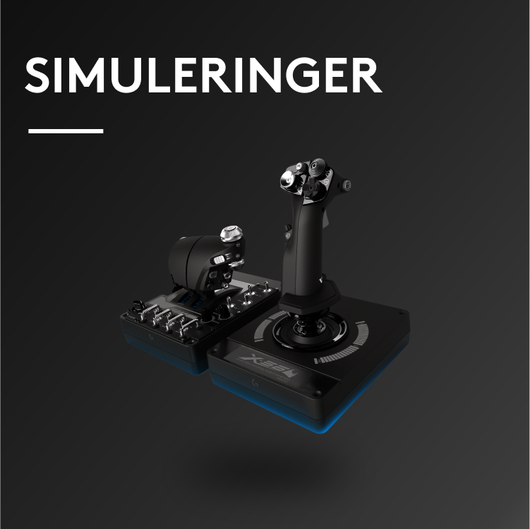 Logitech G gaming accessories for racing simulations