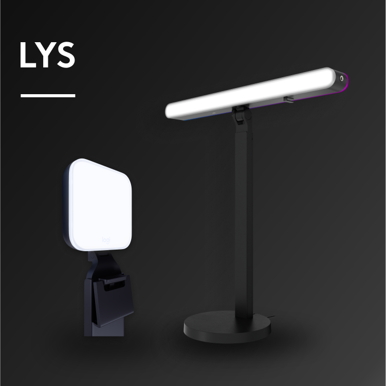 Logitech G video and streaming lights