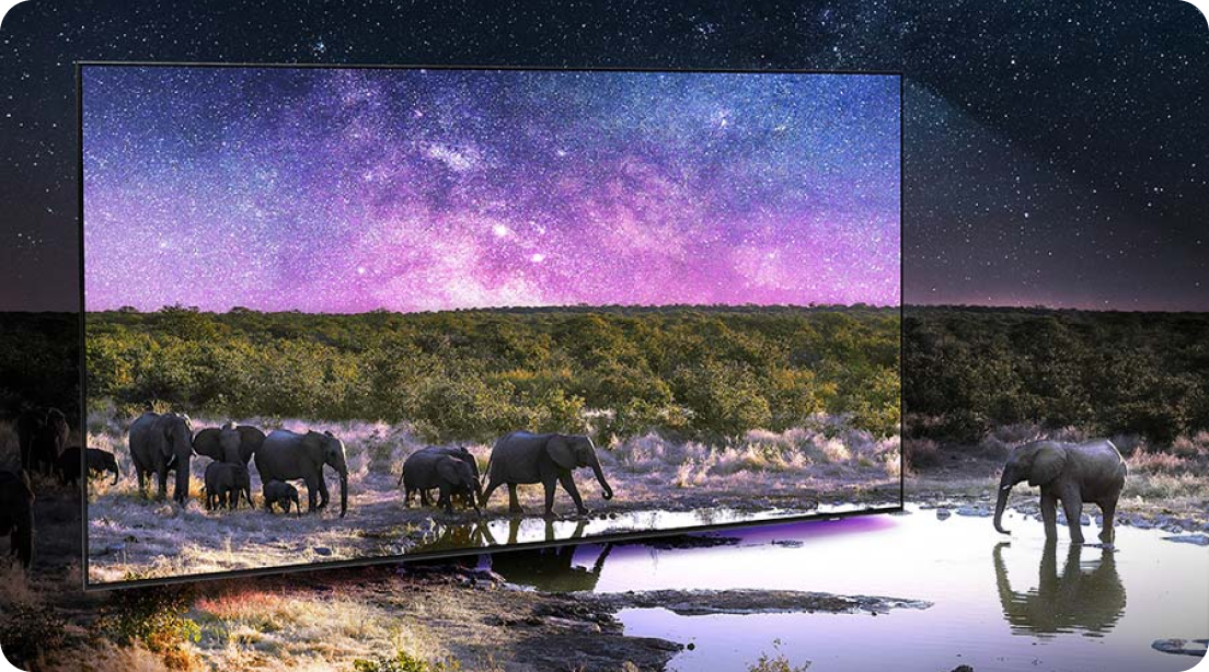 Samsung TV med Neo Quantum HDR+ teknologi