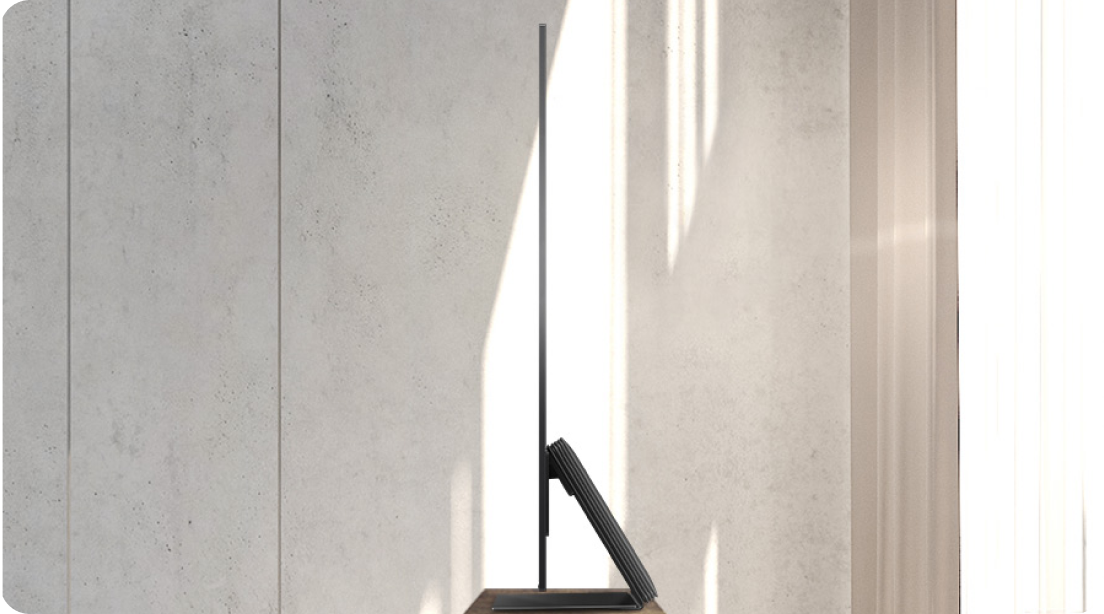 Samsung OLED TV med Infinity One Design og Slim One Connect Box