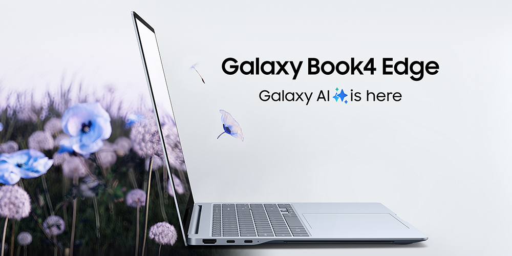 Samsung Galaxy Book4 Edge med Galaxy AI