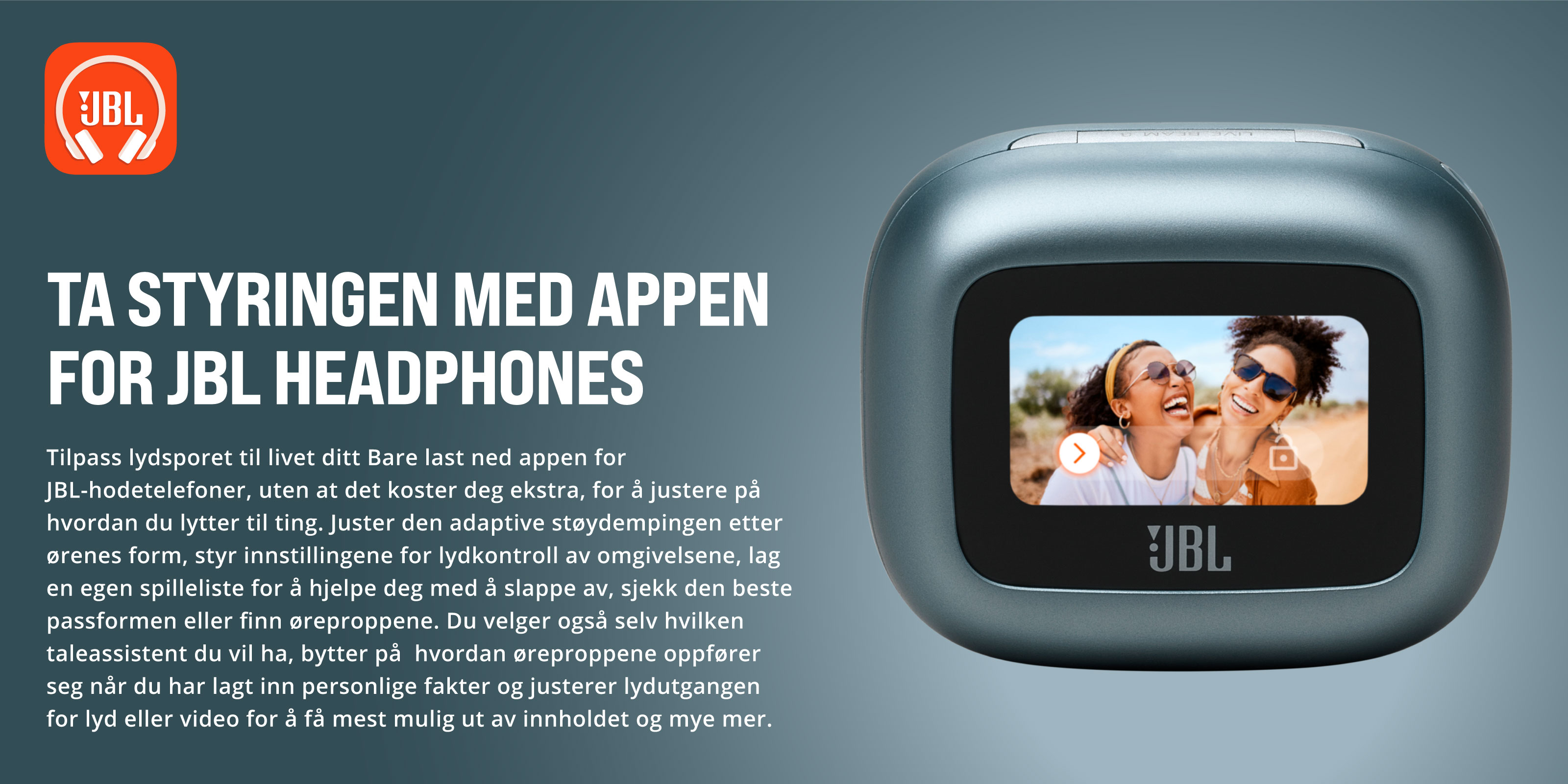 JBL Live Beam 3 helt trådløse in-ear hodetelefoner (sort) - Elkjøp | Elkjøp