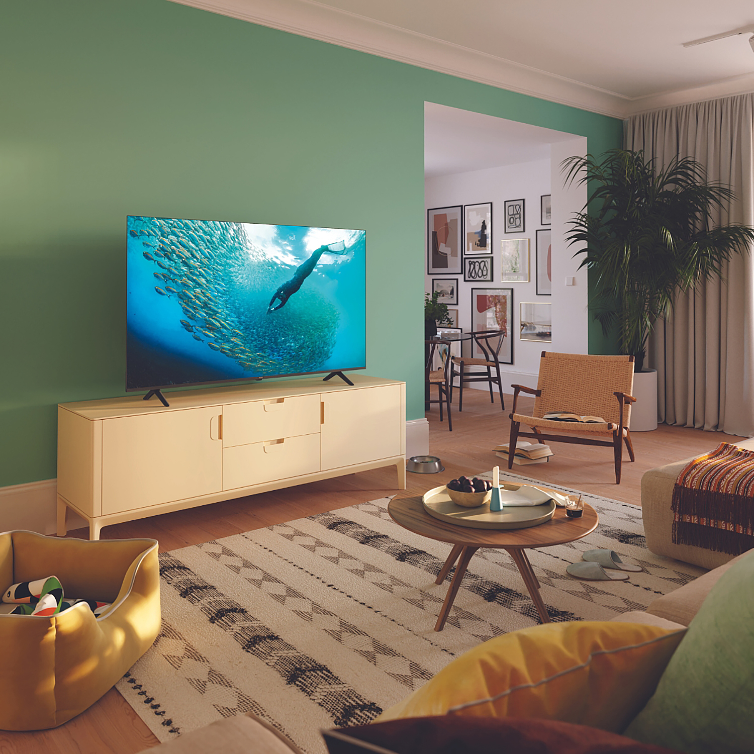 Philips TV med tynt og attraktivt design