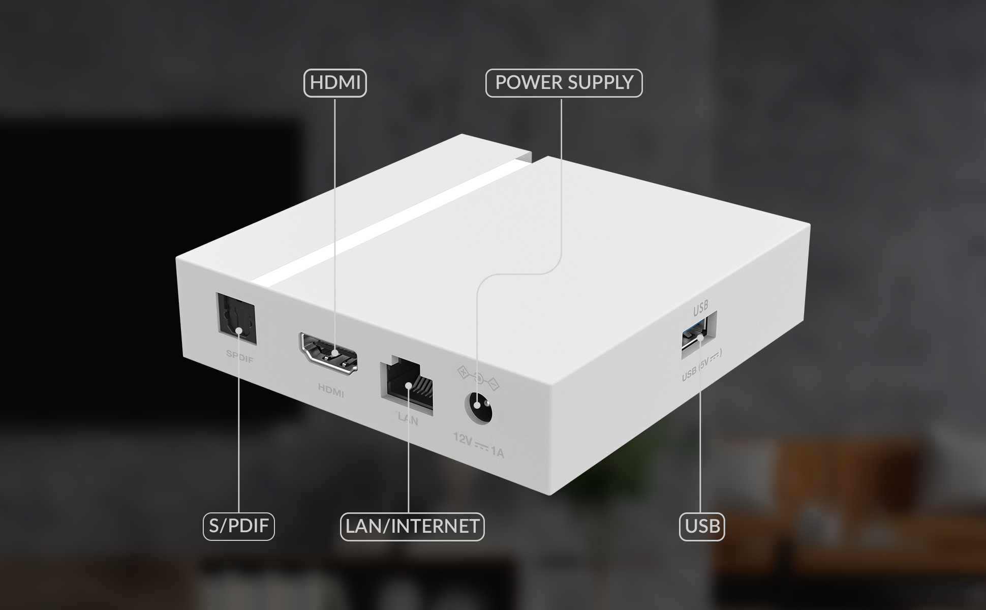 Strong Leap S3+V2 Google TV Box 4K UHD strømmeenhet (hvit) - Elkjøp ...