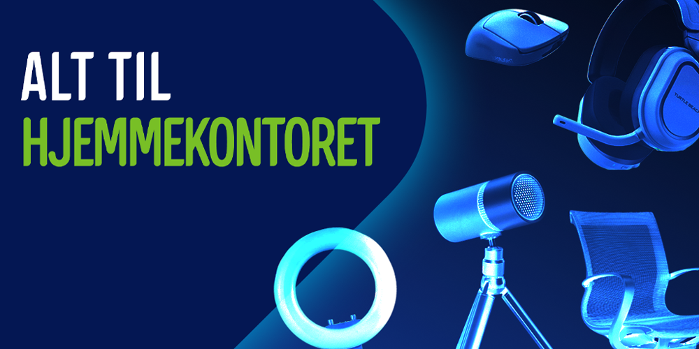 Home Office - Data - PC - Hjemmekontor teaser banner