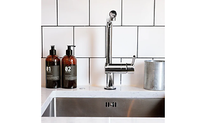Grohe Minta Touch vask på et Epoq-kjøkken fra Elkjøp