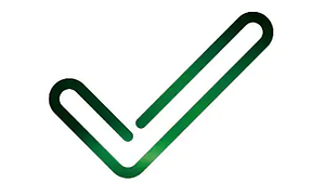 grønt symbol hake
