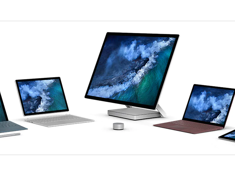 Surface-laptoper og stasjonære PCer