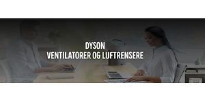 Dyson ventilatorer og luftrensere banner