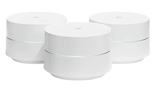 google wifi produktfoto 3-pakning hvit