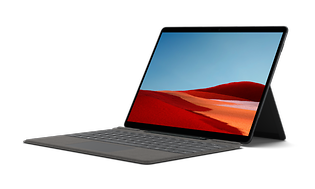 Surface Pro X produktbilde med hvit bakgrunn