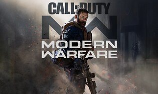 Call of Duty - Modern Warfare - bilde fra spill med logo