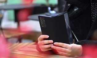 Samsung Galaxy deksel på smarttelefon