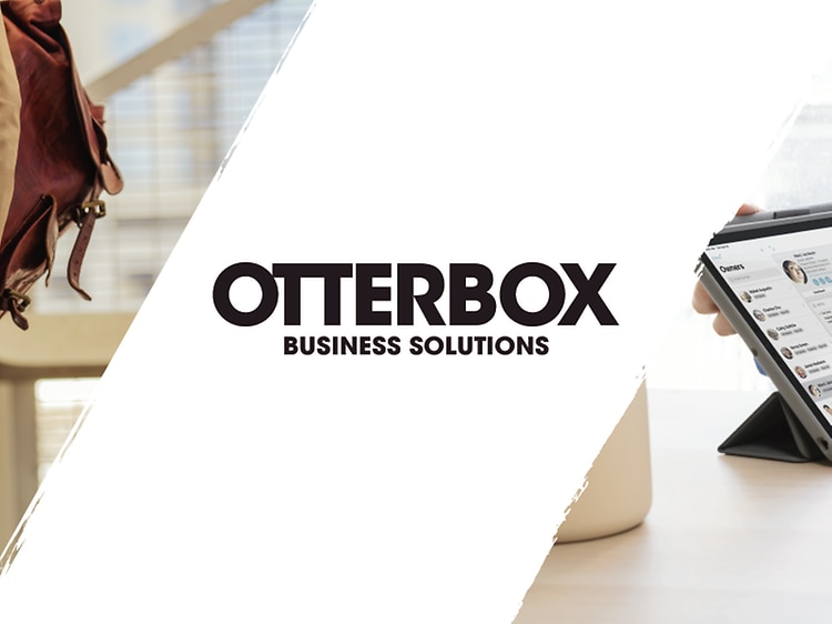 Otterbox-banner med teksten Business Solutions